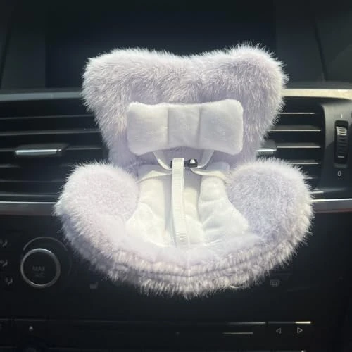 La-bubu Car Seat With Soft Furry Cushion For 10-17cm Dolls, La-bubu Accessories, Car Air Vent Decor, Includes Seat Leg For Desktop Display 15 La-bubu Car Seat With Soft Furry Cushion For 10-17cm Dolls, La-bubu Accessories, Car Air Vent Decor, Includes Seat Leg For Desktop Display - Image 15