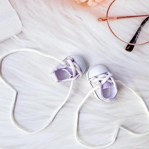 Clothes For Dolls Accessories, Stylish Kawaii Purple Outfit Set 5 Pieces Suitable For 15cm 17cm Doll (No Doll Included), Doll Hat Clothing Set Replacement 4 Clothes For Dolls Accessories, Stylish Kawaii Purple Outfit Set 5 Pieces Suitable For 15cm 17cm Doll (No Doll Included), Doll Hat Clothing Set Replacement - Image 4