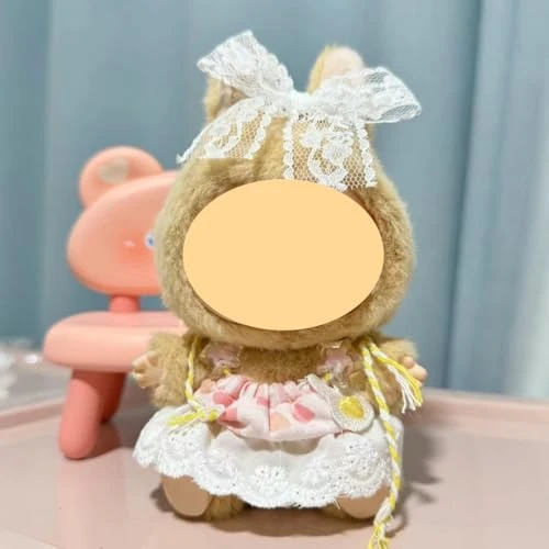 Pendant Button Knitted Sweater Labu Hat Replacement Kit (Avocado Overalls Two-Piece Set + Green Love Hat) 6 Pendant Button Knitted Sweater Labu Hat Replacement Kit (Avocado Overalls Two-Piece Set + Green Love Hat) - Image 6