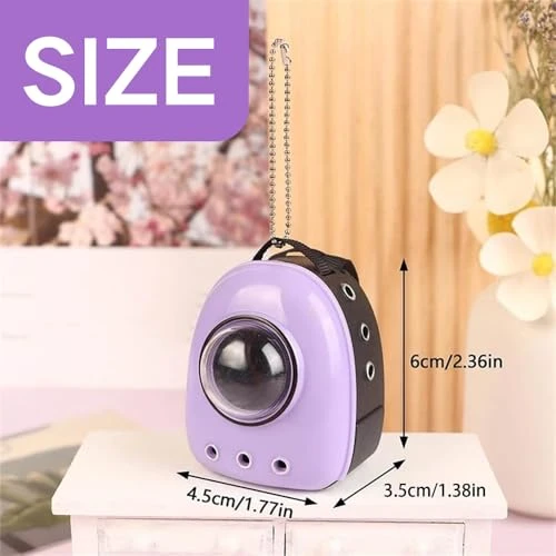 Schoolbag For Labubu Accessories, Dollhouses Miniature Space Carriers For Labubu, Realistic Backpack Ornament For Labubu Clothing & Accessories (Black) 6 Schoolbag For Labubu Accessories, Dollhouses Miniature Space Carriers For Labubu, Realistic Backpack Ornament For Labubu Clothing & Accessories (Black) - Image 6