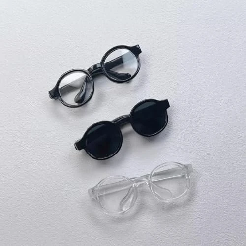 YWWY 3 Pack Glasses For Labubu Glasses, Mini Glasses For Labubu Dress Up Accessories, Stylish Doll Accessories For 17 Inch Dolls, Ideal Gift For Labubu Fans 1 YWWY 3 Pack Glasses For Labubu Glasses, Mini Glasses For Labubu Dress Up Accessories, Stylish Doll Accessories For 17 Inch Dolls, Ideal Gift For Labubu Fans