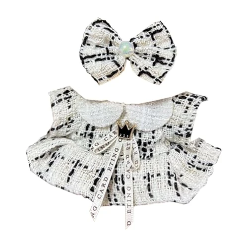 Clothes For Doll, 6 Pack Doll Outfits For 17cm Doll, Perfect For Play And Display, Accessories For Doll Collectors (No Dolls) 6 Clothes For Doll, 6 Pack Doll Outfits For 17cm Doll, Perfect For Play And Display, Accessories For Doll Collectors (No Dolls) - Image 6