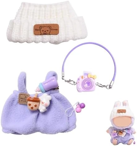 17cm Doll Clothes, Outfits Set For Dolls , Exquisite Accessories For Doll, Cute Clothes For Dolls Dress Up Unique Style 9 17cm Doll Clothes, Outfits Set For Dolls , Exquisite Accessories For Doll, Cute Clothes For Dolls Dress Up Unique Style - Image 9
