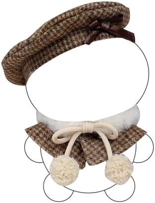 Doll Clothes – Classic Checkered Chic Set For 17cm Doll, Featuring A White And Black Checked Dress, Bow Headpiece, And Stylish Black Mini Bag – Doll Not Included 12 Doll Clothes – Classic Checkered Chic Set For 17cm Doll, Featuring A White And Black Checked Dress, Bow Headpiece, And Stylish Black Mini Bag – Doll Not Included - Image 12