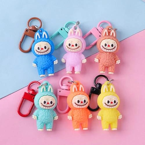 12Pcs Doll Pendant La Bu Bu Keychain Backpacks Key Pendants,Stress-Relieving Accessory,Doll Pendant Hanging Decoration Keyring Card Gift 4 12Pcs Doll Pendant La Bu Bu Keychain Backpacks Key Pendants,Stress-Relieving Accessory,Doll Pendant Hanging Decoration Keyring Card Gift - Image 4