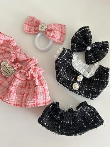 3Pcs-Clothes For Labubu Accessories,, Handcrafted 15cm-17cm For Labubu Clothes Set, Fashions Stylish Luxury Chic Doll Clothes Style Set (NO Doll) 4 3Pcs-Clothes For Labubu Accessories,, Handcrafted 15cm-17cm For Labubu Clothes Set, Fashions Stylish Luxury Chic Doll Clothes Style Set (NO Doll) - Image 4